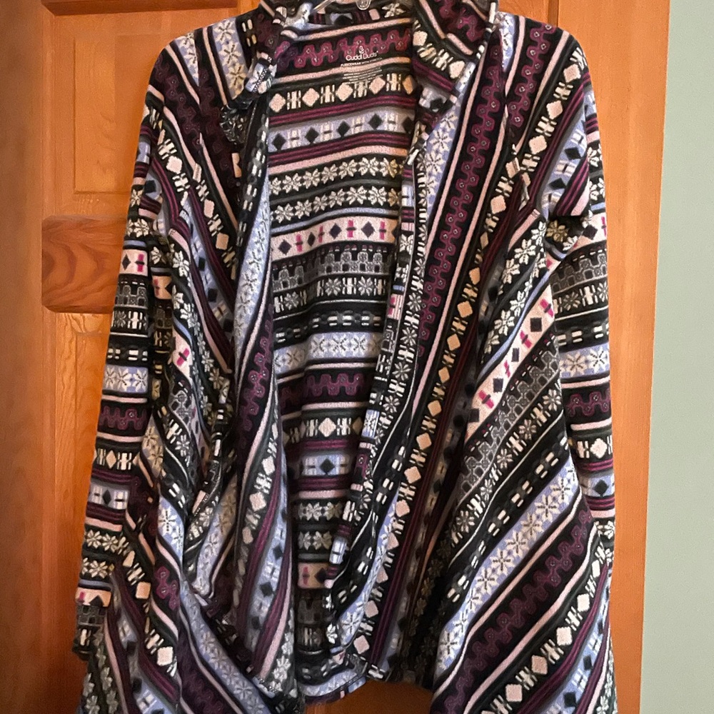 Fleece cardigan